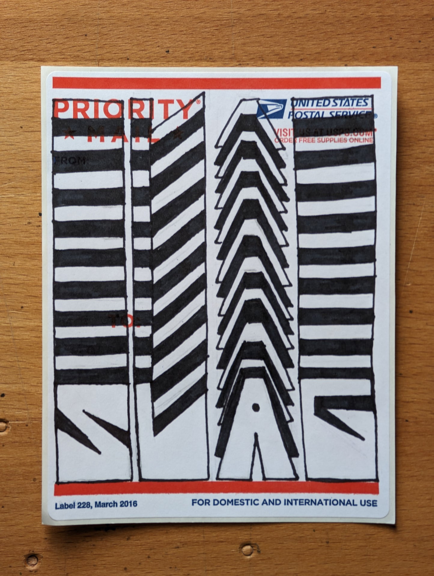 Hand-drawn Sticker