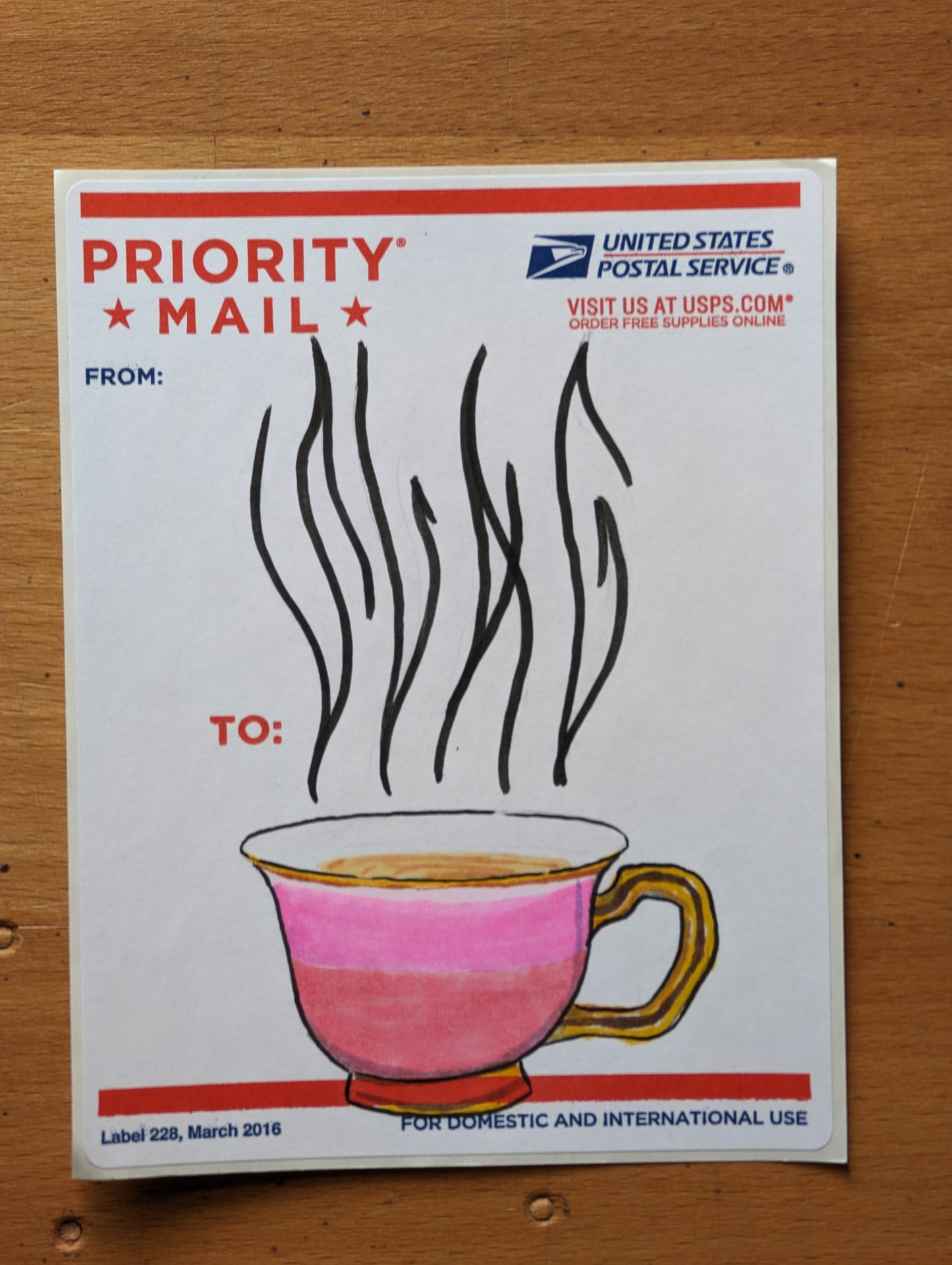 Hand-drawn Sticker