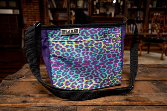 Neon Cheetah Purse