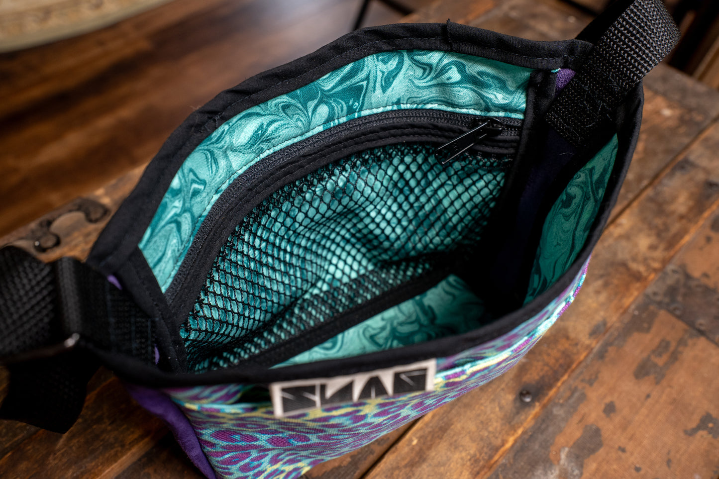 Neon Cheetah Purse