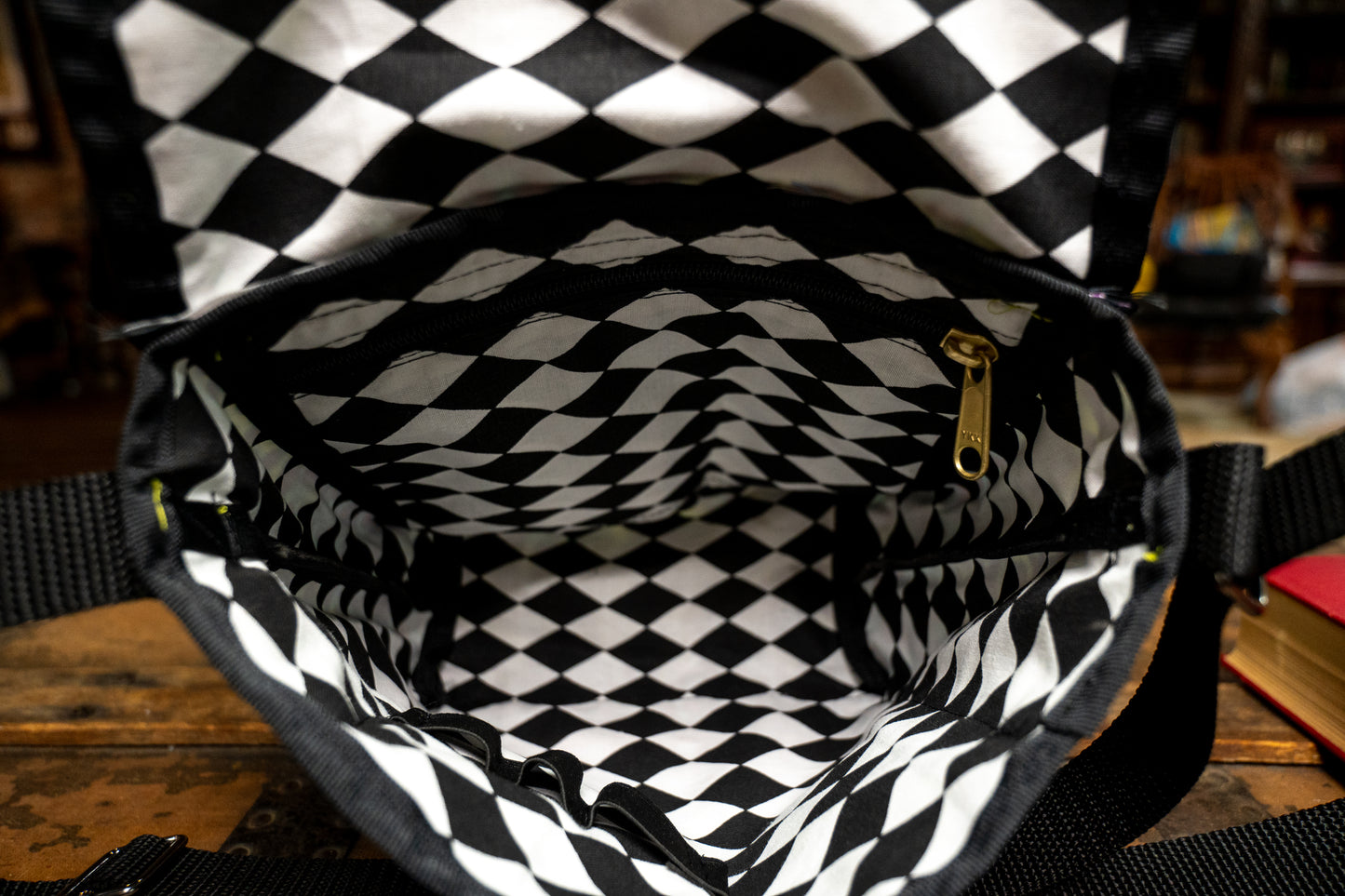 Neon Disco Cheetah Satchel