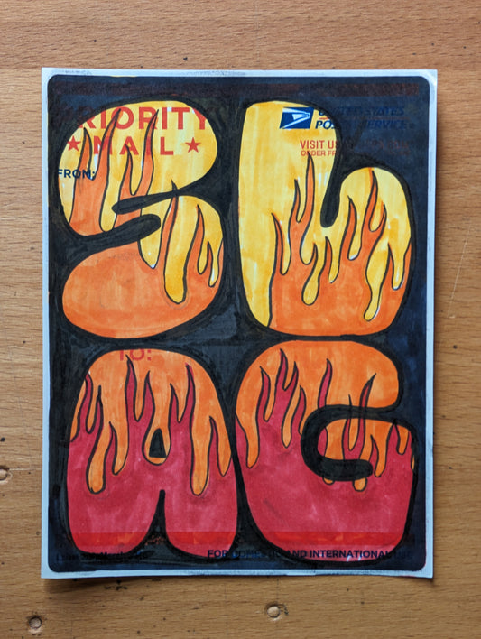 Hand-drawn Sticker
