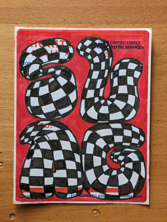 Hand-drawn Sticker