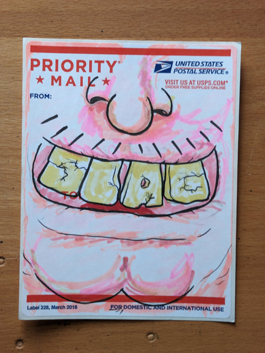 Hand-drawn Sticker