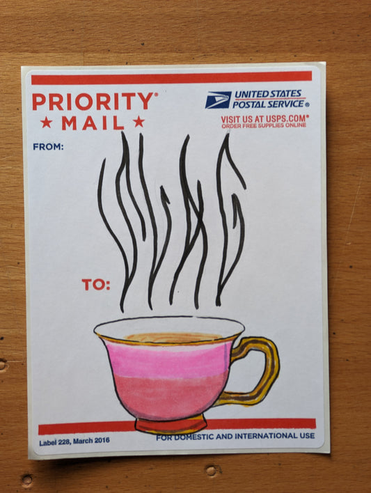 Hand-drawn Sticker