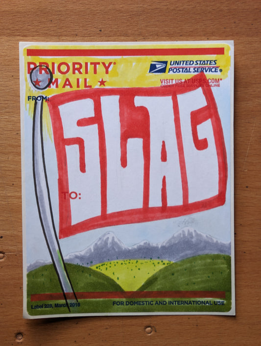Hand-drawn Sticker