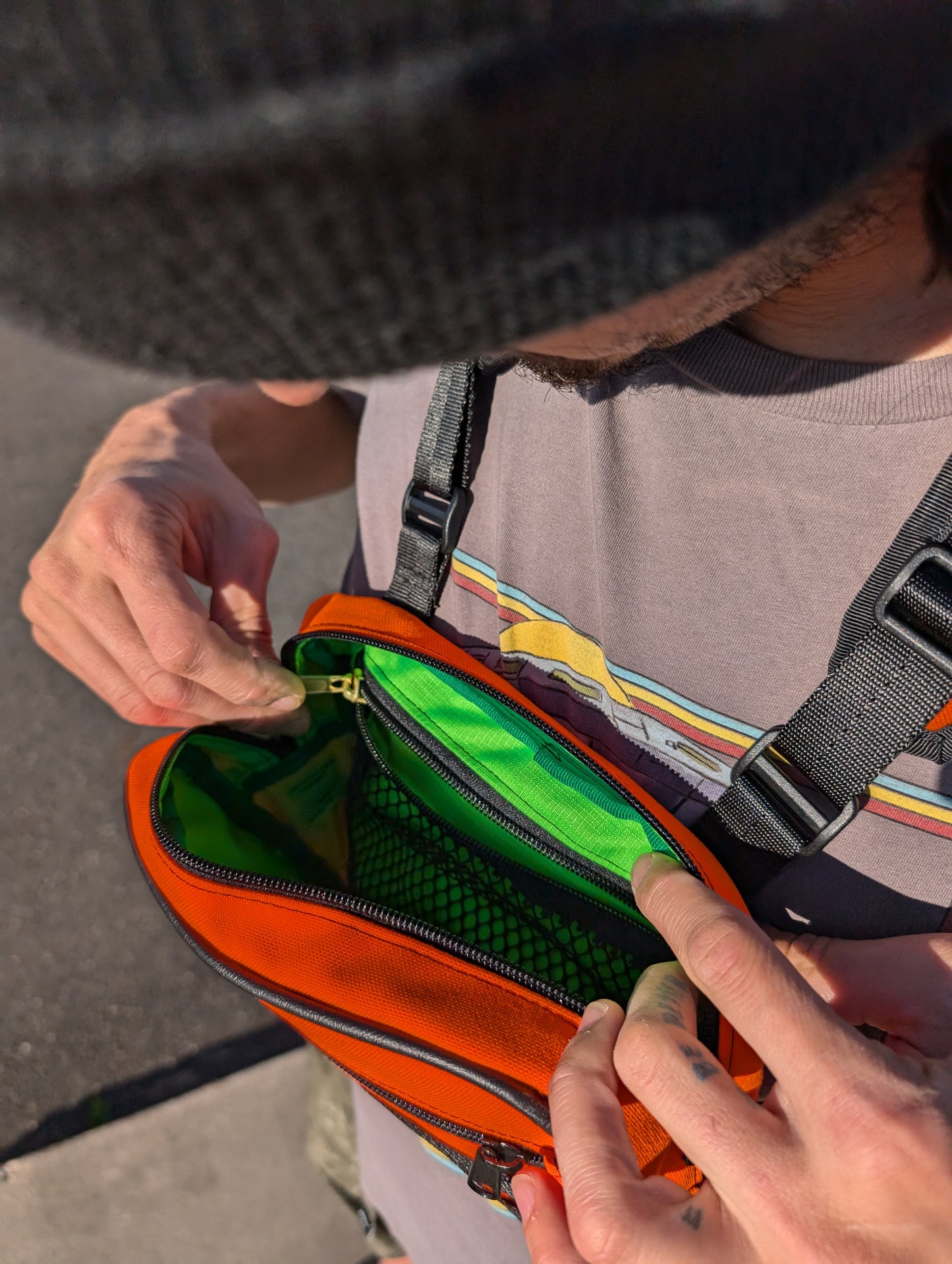 Christian's BASE-jumping Bag