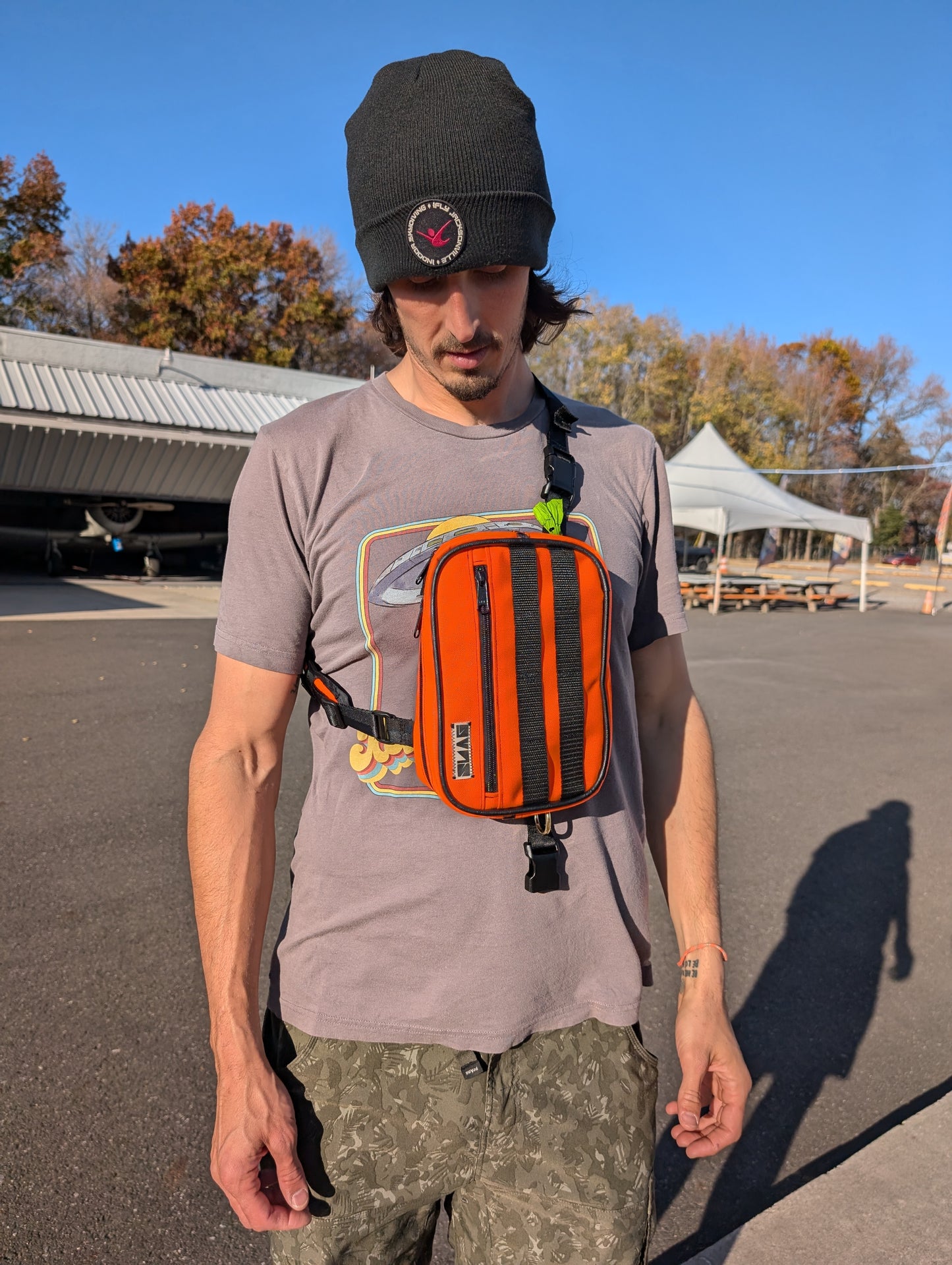 Christian's BASE-jumping Bag