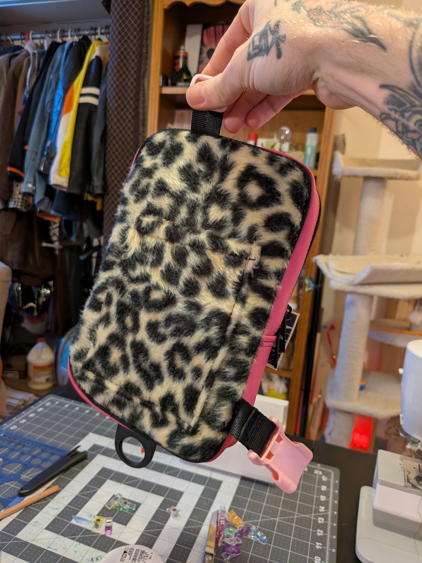Stroke the Pink Cheetah